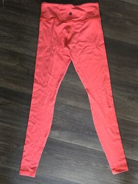 lululemon athletica Orange High-Rise Leggings